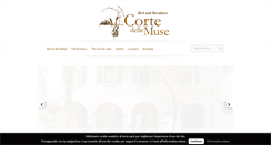 Desktop Screenshot of cortedellemuse.com